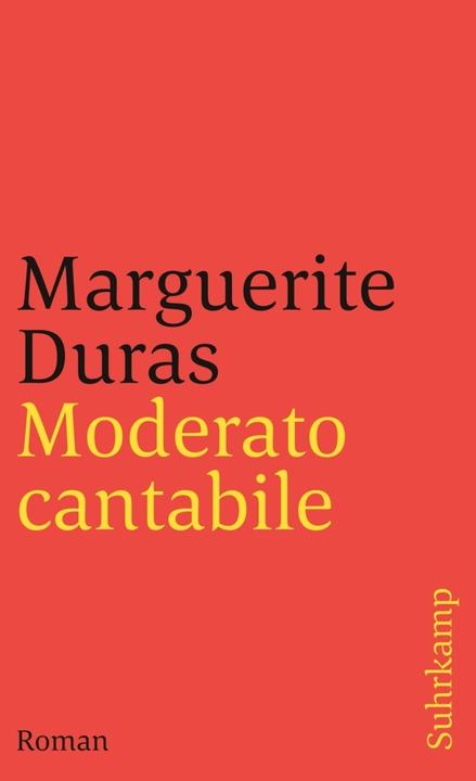 Produktbild Moderato cantabile (Deutsch, Marguerite Duras, 1985)