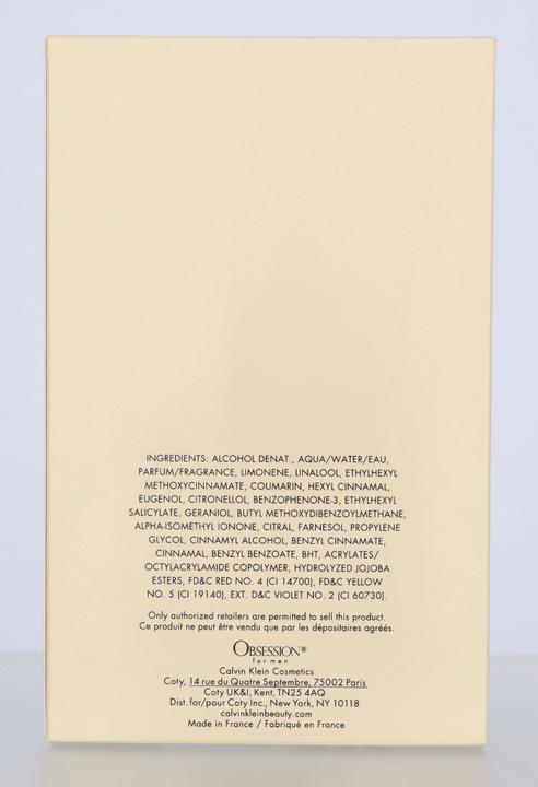 Actual product image Calvin Klein Obsession (Eau de toilette, 200 ml)