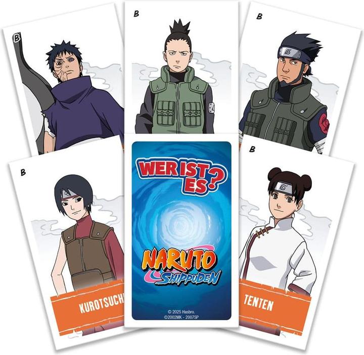 Actual product image Winning Moves Wer ist es? Naruto (German, 2 Players)