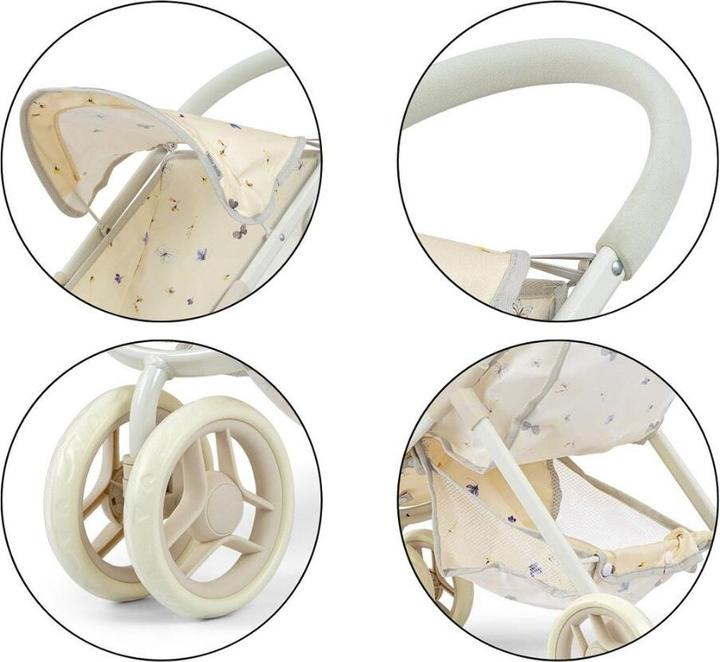 Mally Milly Susie Nature Baby-Golfwagen für Puppen