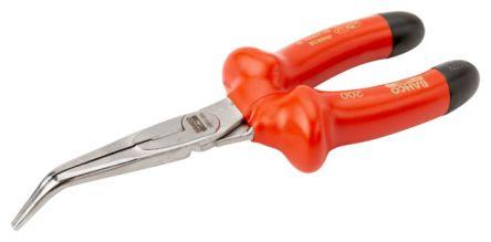 Produktbild Bahco Flachrundzange mit gebogener Spitze 60° (200 mm)
