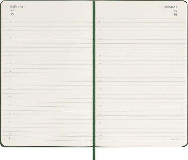 Immagine prodotto Moleskine Calendario giornaliero (A5, Inglese)
