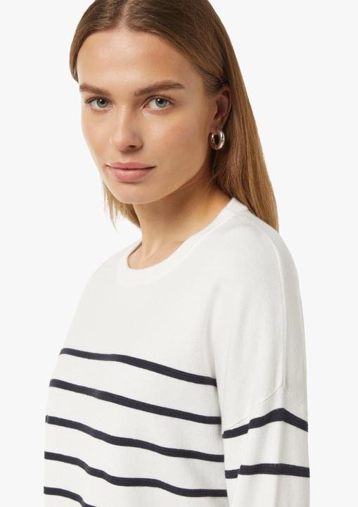 Produktbild Comma Strickpullover Strickpullover mit Strukturstreifen (32)