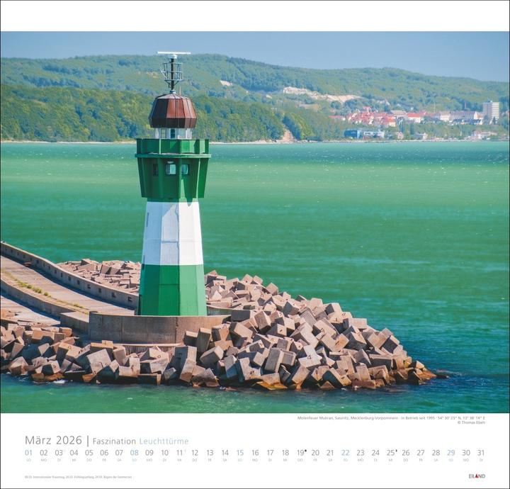 Immagine prodotto Faszination Leuchttürme Edition Kalender 2026 - An den Grenzen der Landschaft (48 x 46 cm, Copertina rigida, Tedesco)