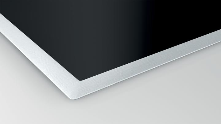Actual product image Siemens iQ700, Induction hob, 60 cm, Cooker-controlled, Black, With frame on top, EY645CXB6E