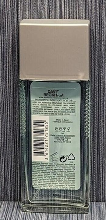 Produktbild David Beckham Aqua Classic natural spray deodorant, Men, 75ml (Spray, 75 ml)