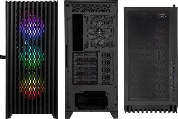 Produktbild Kolink Unity Lateral ARGB Midi-Tower - schwarz (ATX, E-ATX, mATX, Mini-ITX)