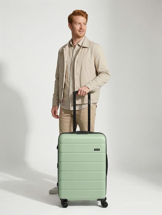 Produktbild Saxoline Miami 4 Rollen Trolley M 65 cm mit Dehnfalte (70 l)