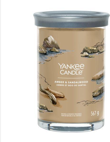 Actual product image Yankee Candle Amber & Sandalwood