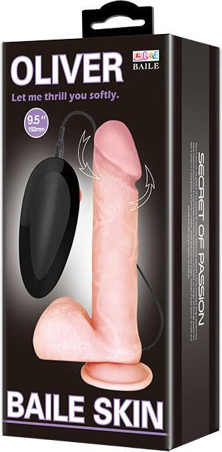 Actual product image Debra Oliver Realistic Vibrator Rotating Function