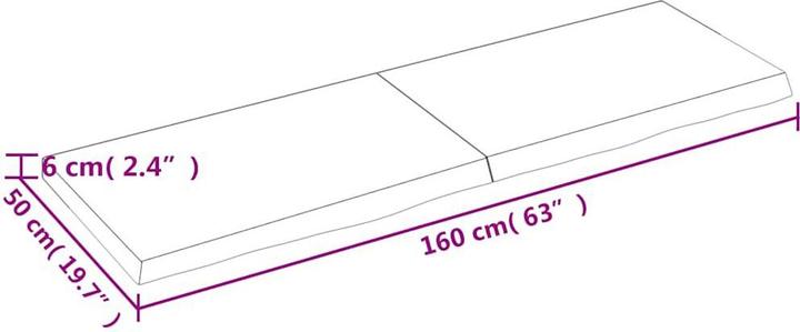 Immagine prodotto vidaXL Saba (160 x 50 x 6 cm)
