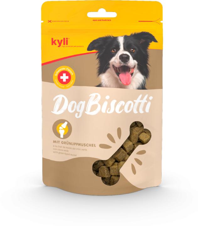 Produktbild Kyli DogBiscotti mit Grünlippmuschel (Senior, Adult, Welpe + Kitten, 1 Stk., 210 g)