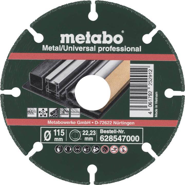 Produktbild Metabo Diamanttrennscheibe