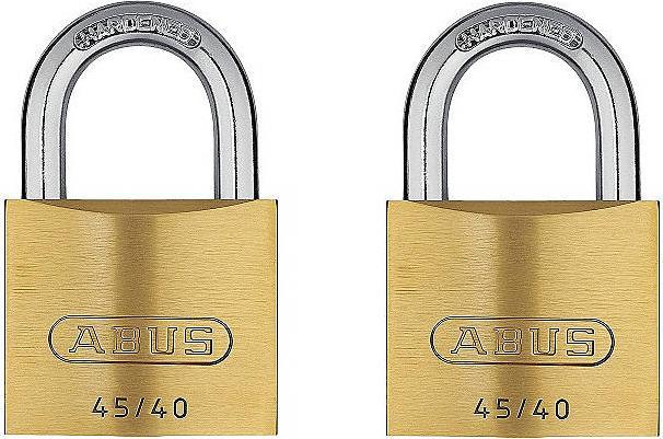 Produktbild Abus Vorhängeschloss 45/30 Messing 30 mm 2er Pack