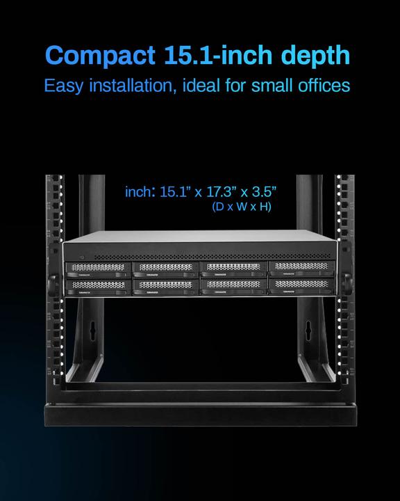 Produktbild Terramaster U8-500 Plus Enterprise NAS 8-Bay