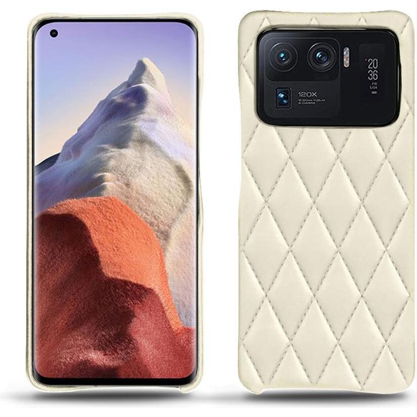 Noreve Lederschutzhülle (Xiaomi Mi 11 Ultra), Smartphone Hülle, Weiss
