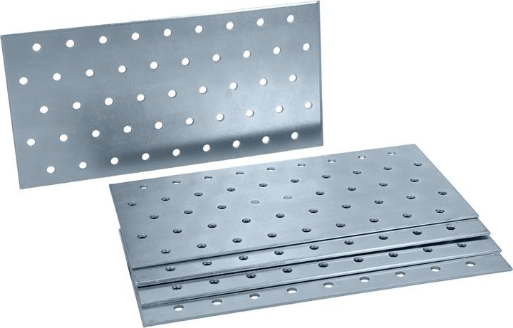 Image du produit Helpmate Lochplatte 100x200, verzinkt, 6 Stück (Plaque perforée, 6 pcs)