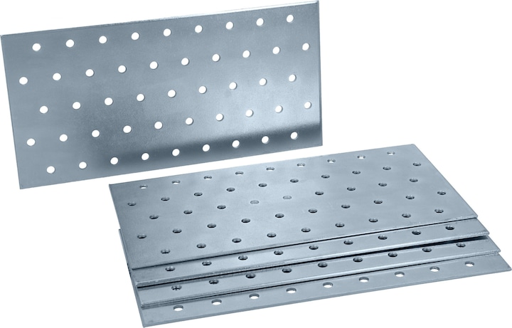 Produktbild Helpmate Lochplatte 100x200, verzinkt, 6 Stück (Lochplatte, 6 Stk.)