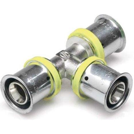 Arco, Rohrverbindungstechnik, REDUCING TEE 25X2,50 - 16X2,00 - 25X2,50