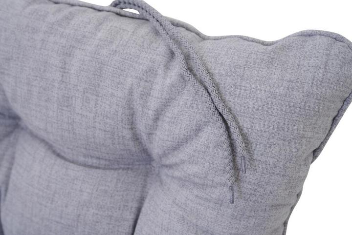 Productafbeelding Siena Garden ASKELLA universeel kussen ca. 88x42x6cm Hoes van 70% katoen/30% polyester in grijs