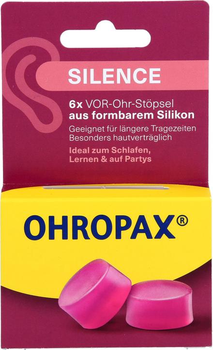Ohropax Silence Silikon (6x)