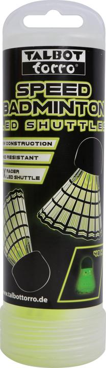 Image du produit Talbot Torro LED Speed Badminton Shuttle/Ball, pack de 4