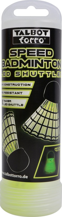 Produktbild Talbot Torro LED Speed Badminton Shuttle/Ball, 4er Pack
