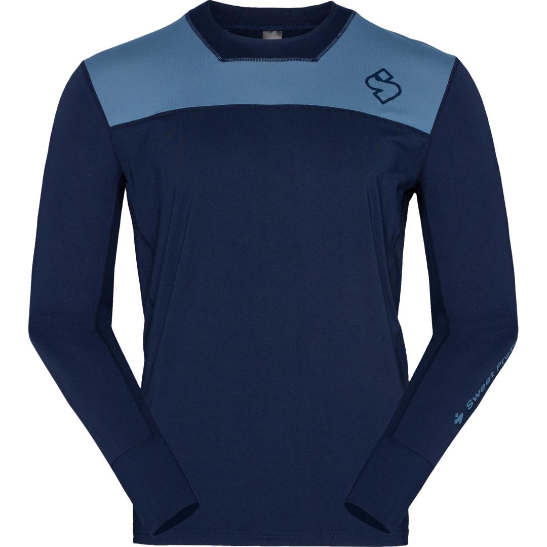 Sweet Protection, Herren, Velotrikot, Hunter MTB LS Jersey M (L), Blau, L
