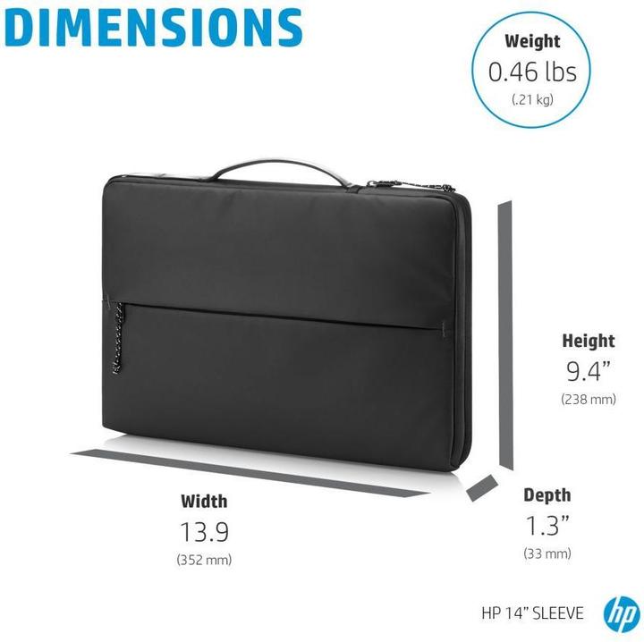 Produktbild HP Notebook Sleeve-Hülle (14", Universal)