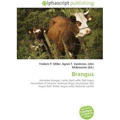 Brangus, Fachbücher von Agnes F. Vandome, Frederic P. Miller, John McBrewster