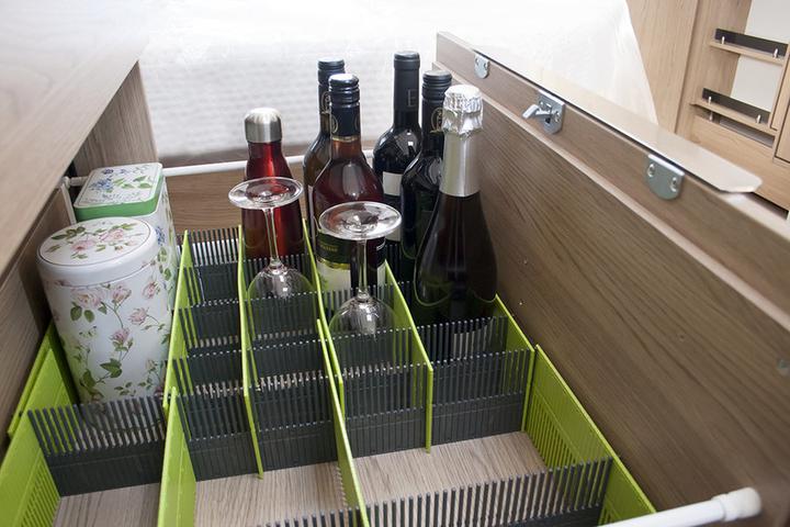 Produktbild Purvario Stauleisten 100 MAXXI 8-teilig, Limonengrün/Anthrazi