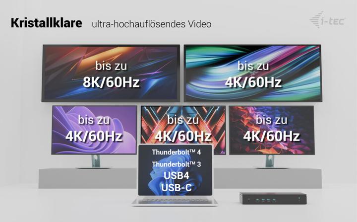 Immagine prodotto i-tec Universale 5x (USB-C, 7 Porti)