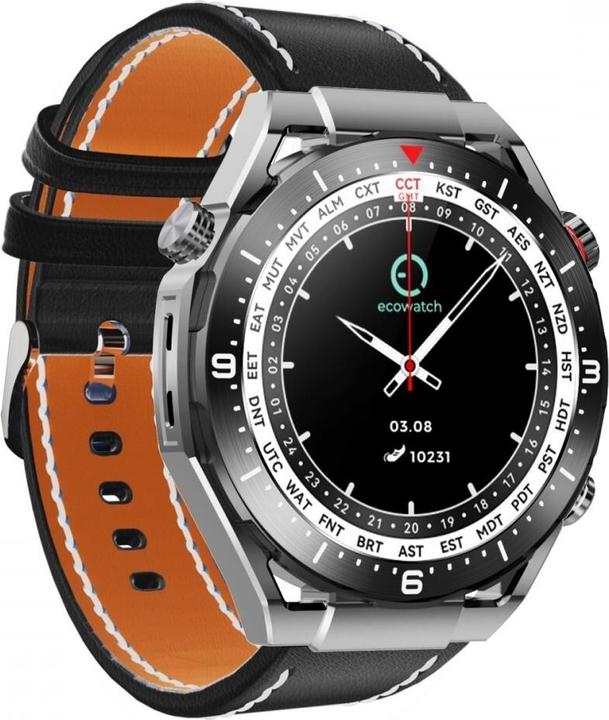 Image du produit Maxcom SMARTWATCH ECOWATCH EW01 BLACK 1,52 HD/360X360/400mAh/7-20 DIAS/BT CALLS/BLE 5.2 EW01BK (51 mm)