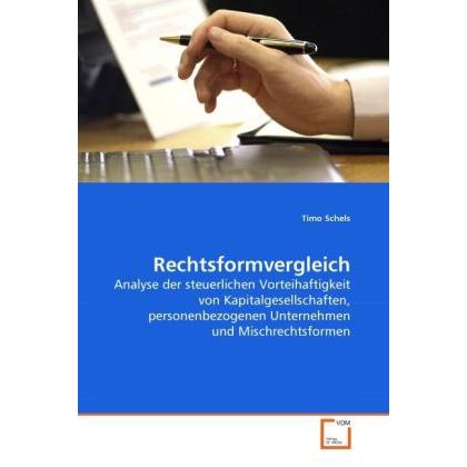 Rechtsformvergleich, Fachbücher