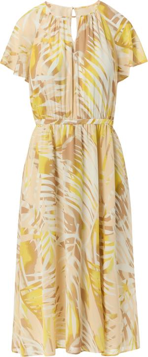 Image du produit Comma Kleid Chiffon-Kleid mit U-Boot-Ausschnitt und Raffung (40)