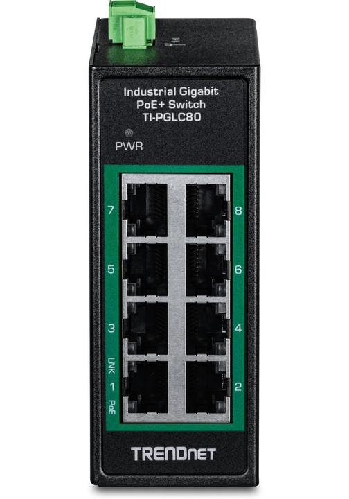 Image du produit Trendnet 8 ports Gigabit industriel (8 ports)