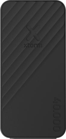 Produktbild Xtorm 45W, 2x USB-C, 1x USB-A Powerbank Go2 Series Charcoal Black (40000 mAh, 45 W)