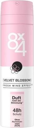 Hidrofugal 8X4 Velvet Blossom Deodorant Spray with Floral-Fruity Scent 150ml (150 ml)