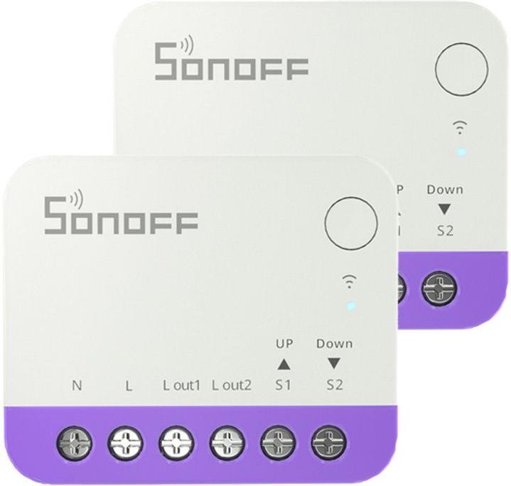Actual product image Sonoff Mini-RBS WiFi Smart Mini Roller Shutter Switch (Shutter actuator)