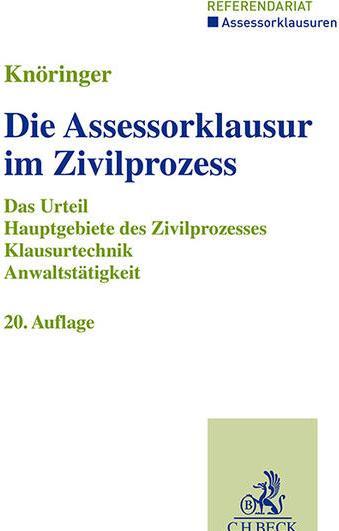 Energy Label The assessor exam in civil proceedings (German, Christian, Dieter/Kunnes, Knöringer, 2024)