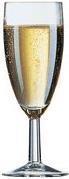 Actual product image Arcoroc Champagne glass FIVESTAR reusable 150ml glass transparent 12 pcs/pack. (15 cl, 12 Glasses, Champagne glasses)