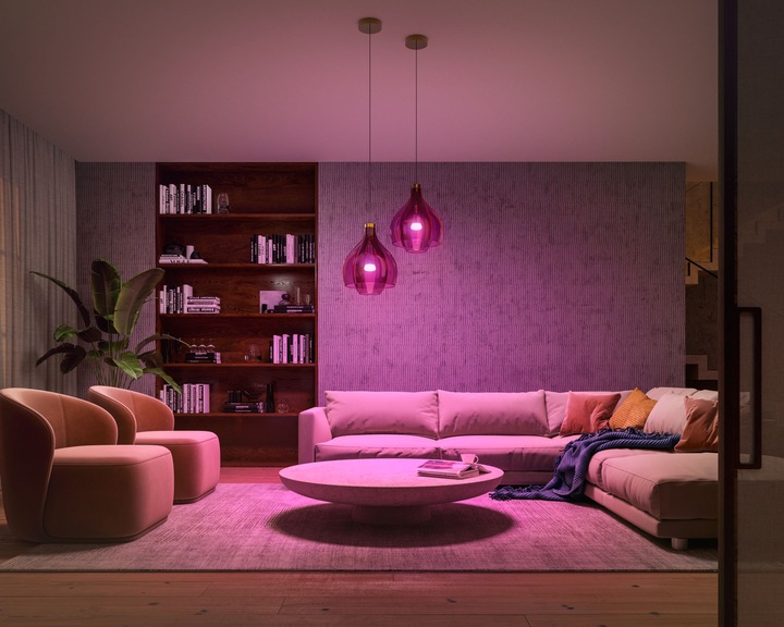 Actual product image Philips Hue Starter Kit (E27, 11 W, 1100 lm, 1 x, F)