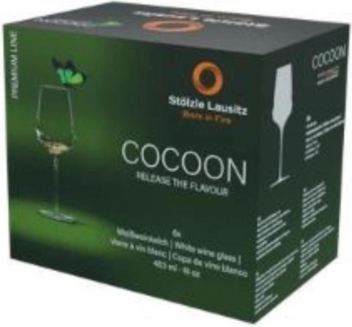 Produktbild Stölzle Weissweinkelch Cocoon 483 ml (48.40 cl, 6 Gläser, Weissweingläser)