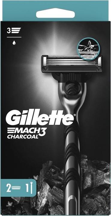 Immagine prodotto Gillette Rasoi Mach3 Carbone+2 Lame