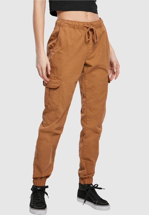 Actual product image Urban Classics Ladies High Waist Cargo Jogging Pants (5XL)