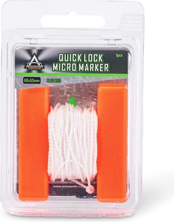 Image du produit AnacondA Quick Lock Micro Marker 60x55mm Fluo Red