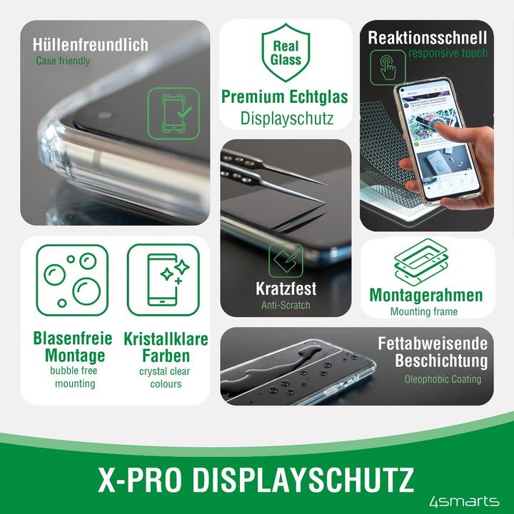Produktbild 4smarts Second Glass X-Pro (1 Stück, Samsung Galaxy S21 FE)