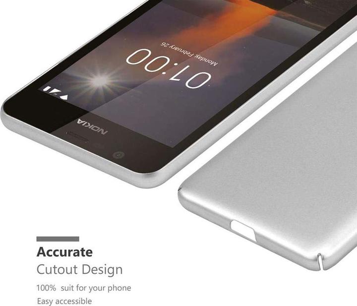 Produktbild Cadorabo Hard Cover Matt Metall Cover (Nokia 1)