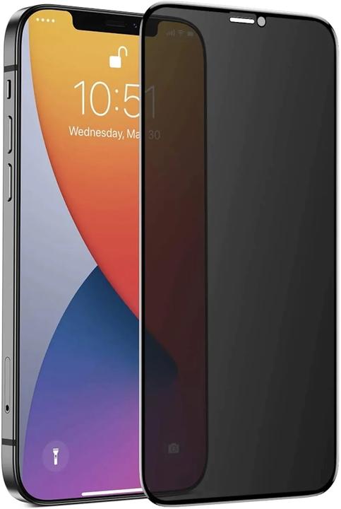 Immagine prodotto PhoneLook Vetro temperato 3D Vitre de protection d'écran intégrale Privacy anti-espion avec bords noirs (1 Pezzo/i, Apple iPhone 14 Plus)