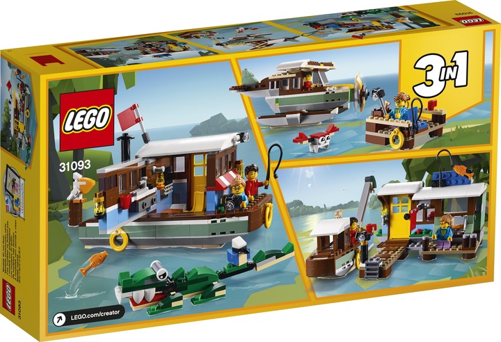 Actual product image LEGO Houseboat (31093, LEGO Creator 3-in-1)